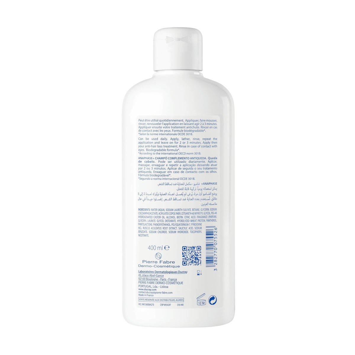 Ducray Nutricerat 200 ml worn hair shampoo by Beauty Care Bag