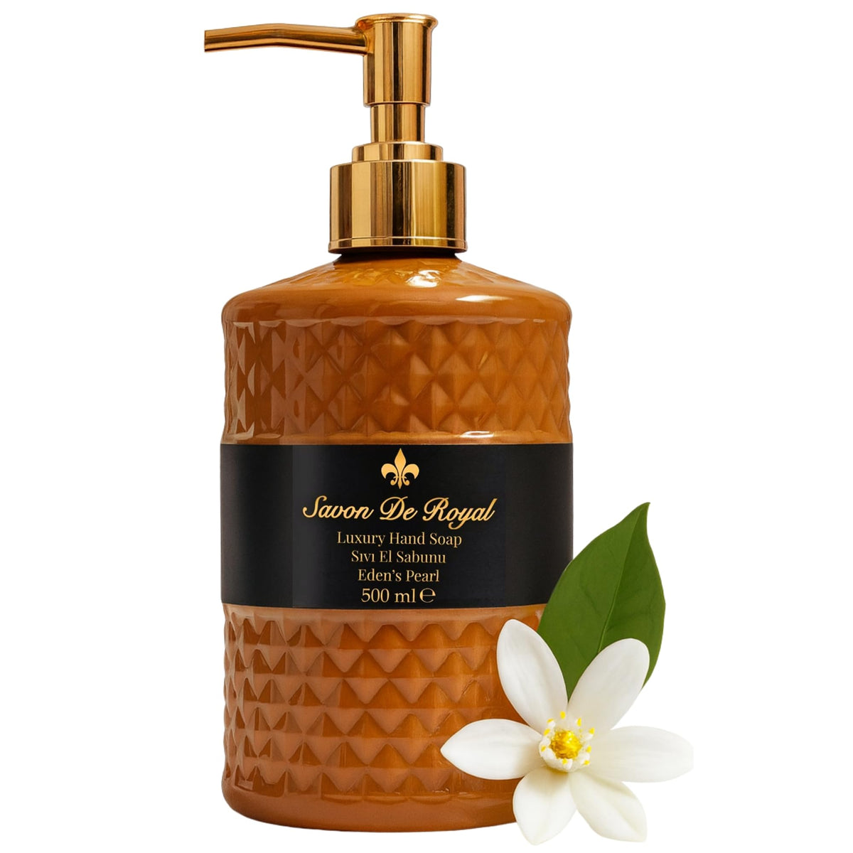 Savon De Royal Black Pearl hand soap – view 3