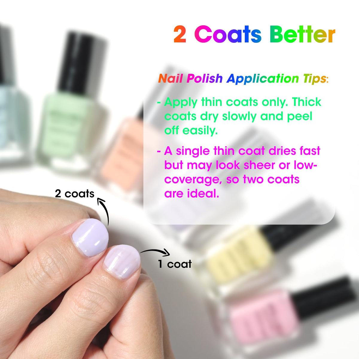 Pastel nail polish 271 – view 4