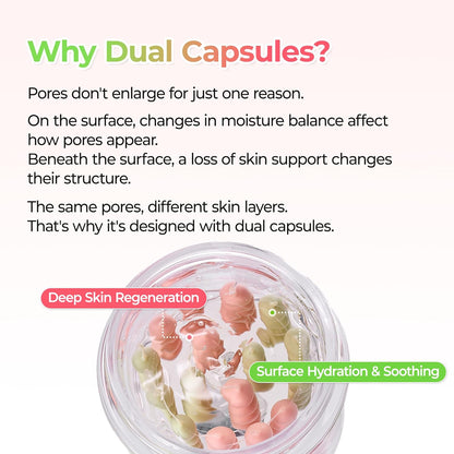 Dr.Melaxin CACTOX Pore Relief Dual Capsule Cream by AsiaBeautyMall