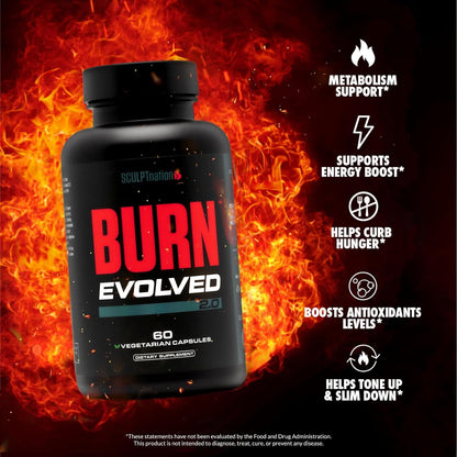 Sculpt Nation by V Shred Burn Thermogenic Fat Burner for Men & Women by Shahmori