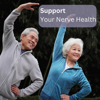 Nerve Control 911 - Natural Plant Based Nerve Health Supplement by Shahmori