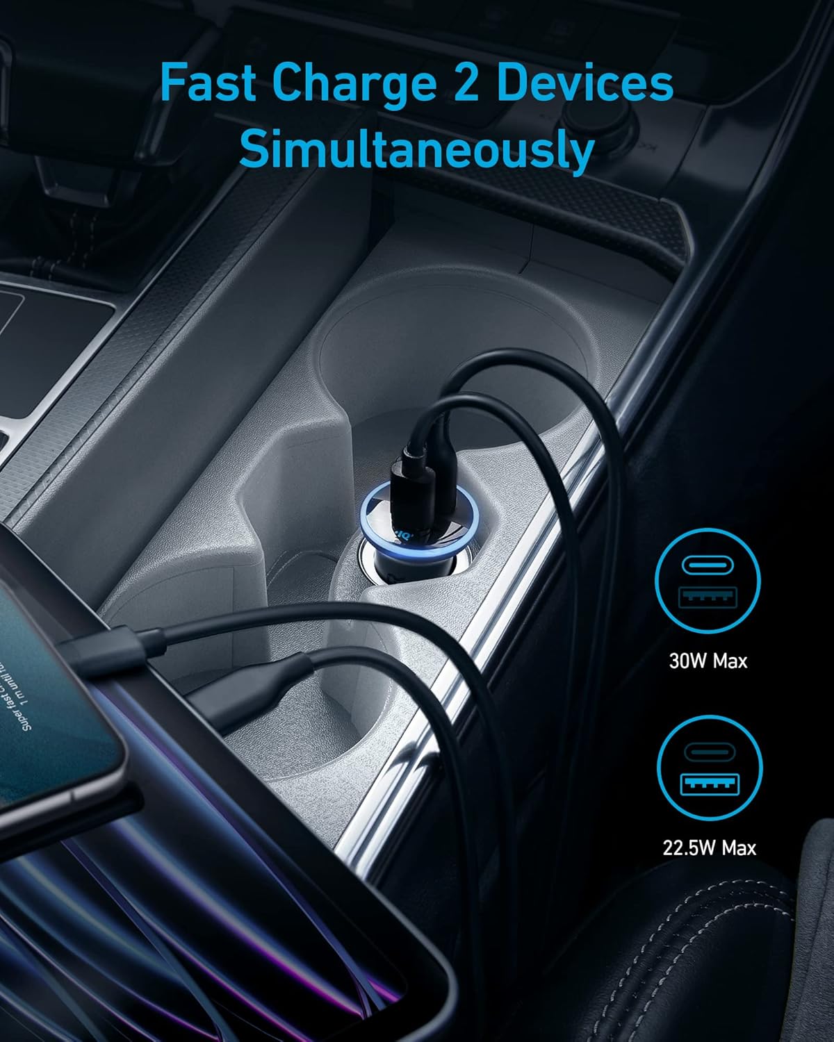 Anker <b>323</b> Car Charger (52.5W) by Anker