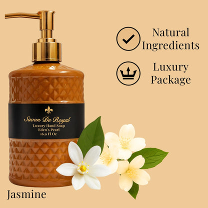 Savon De Royal Black Pearl hand soap – view 6