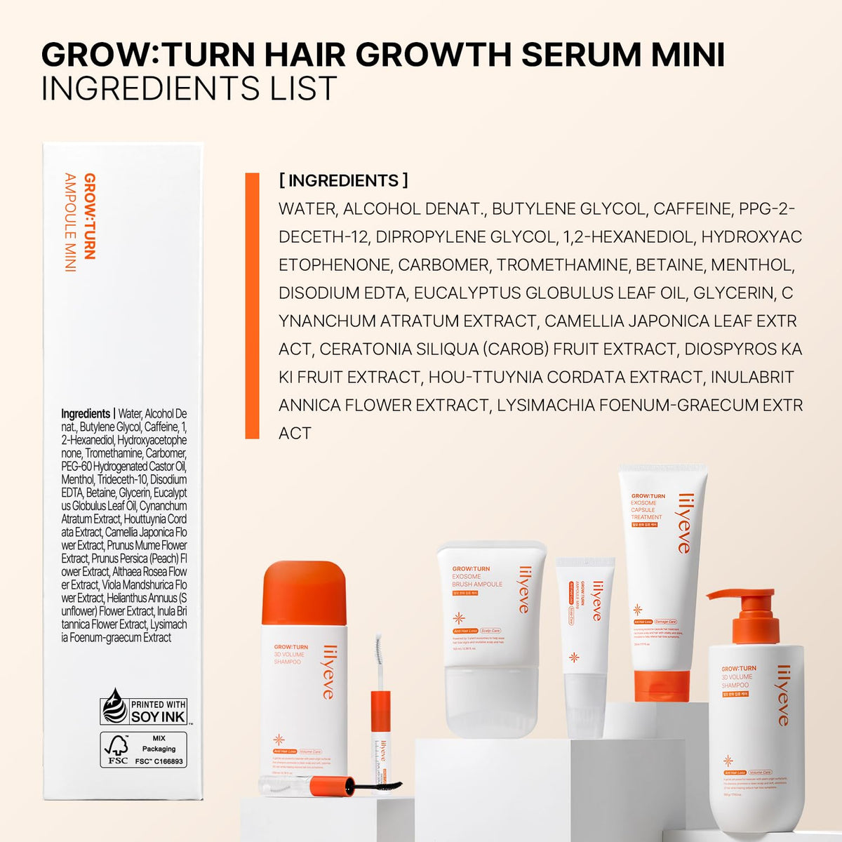 Lilyeve Grow Turn Exosome Brush Ampoule by AsiaBeautyMall