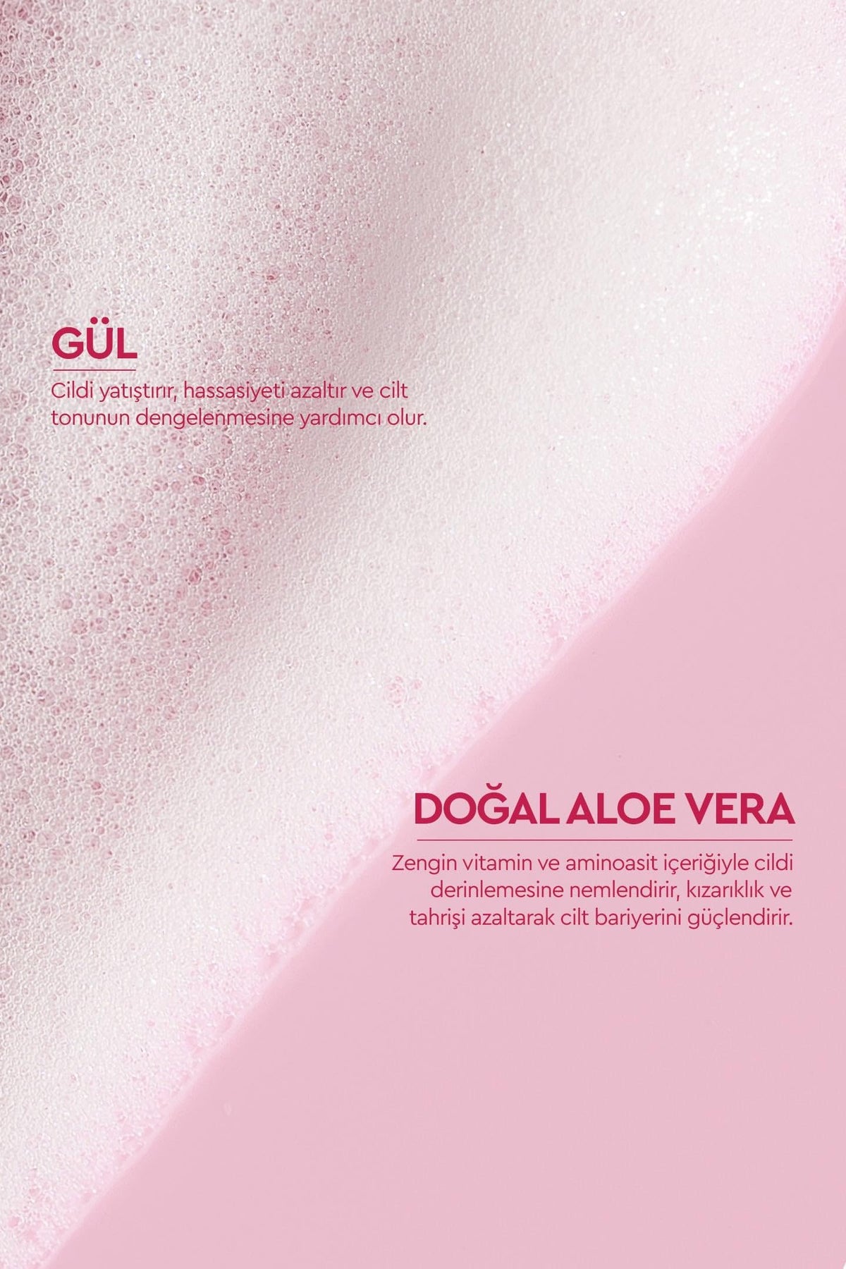 Otacı rose cleansing foam – view 4