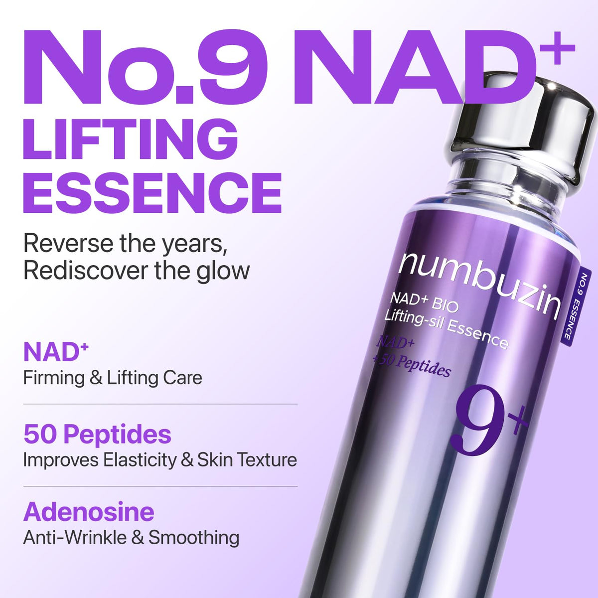 Numbuzin No. 9 NAD+ Bio Lifting-sil Essence by AsiaBeautyMall