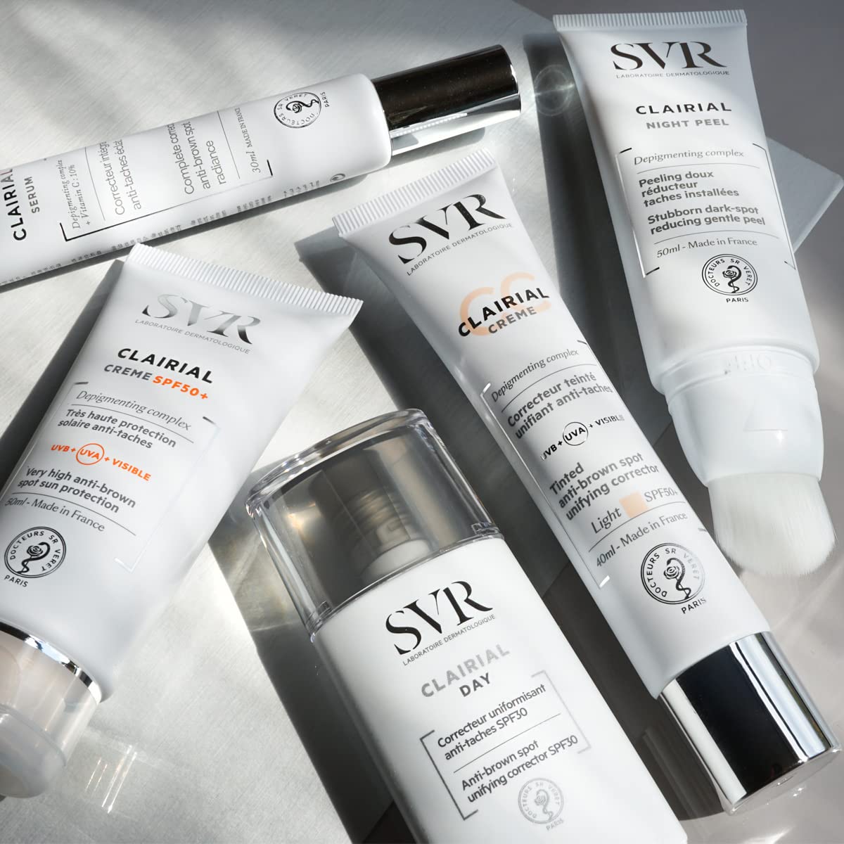 SVR Clairial Day SPF30 Dark Spot Cream: Fade Hyperpigmentation & Protect Skin with Face Cream with SPF for Even Skin Tone by Beauty Care Bag
