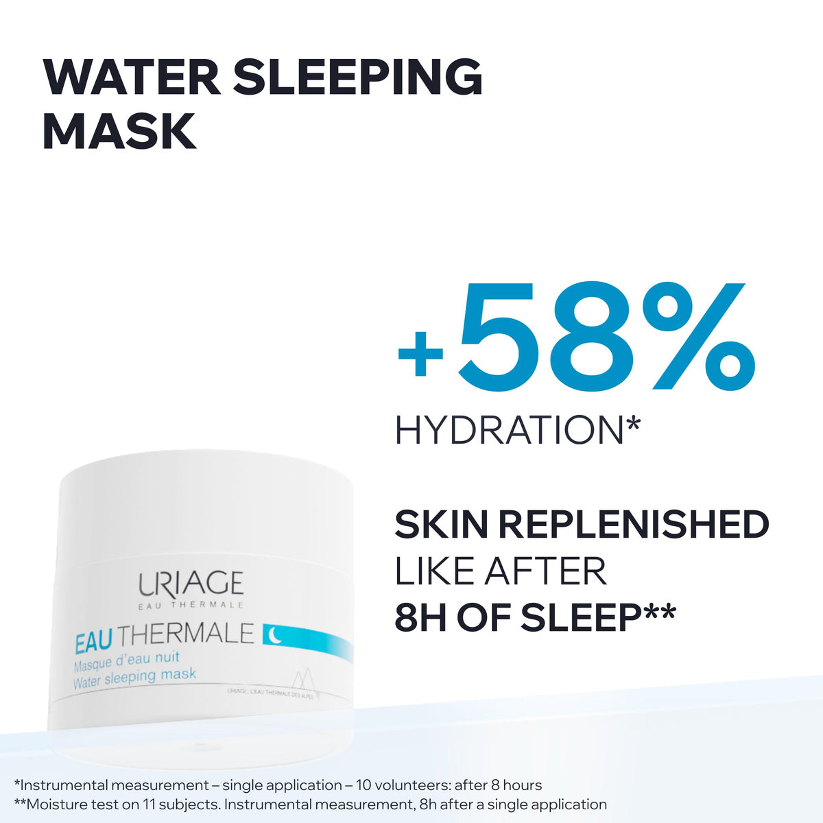 Uriage Uriage Eau Thermal Sleeping Mask - Hydrating Night Mask with Thermal Water by Beauty Care Bag