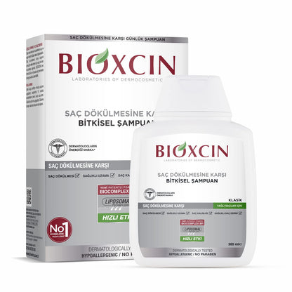 Bioxcin Anti-Hair Loss Shampoo for Oily Hair - Strengthens Hair Follicles, Prevents Hair Loss by Beauty Care Bag