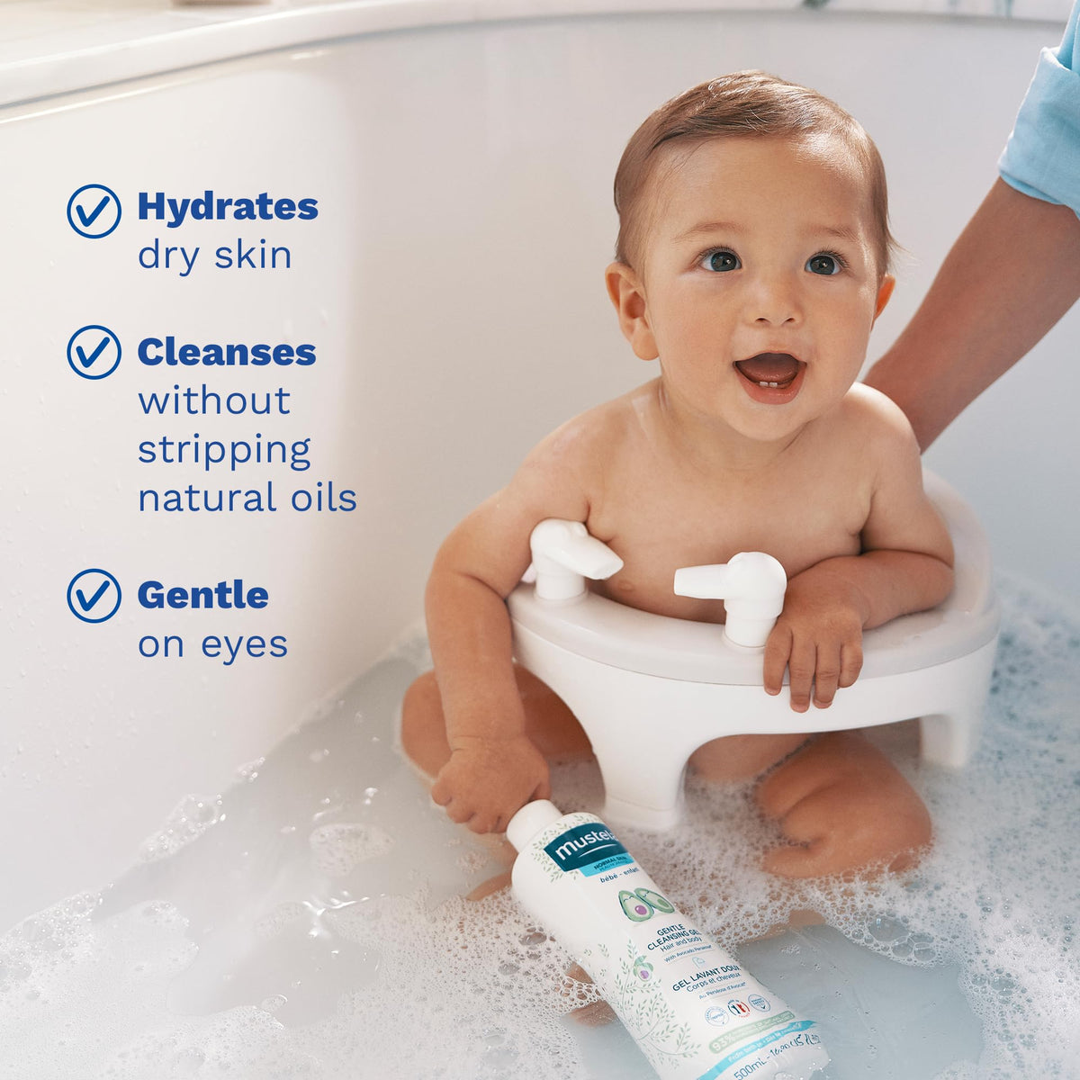 Mustela newborn shampoo – view 7