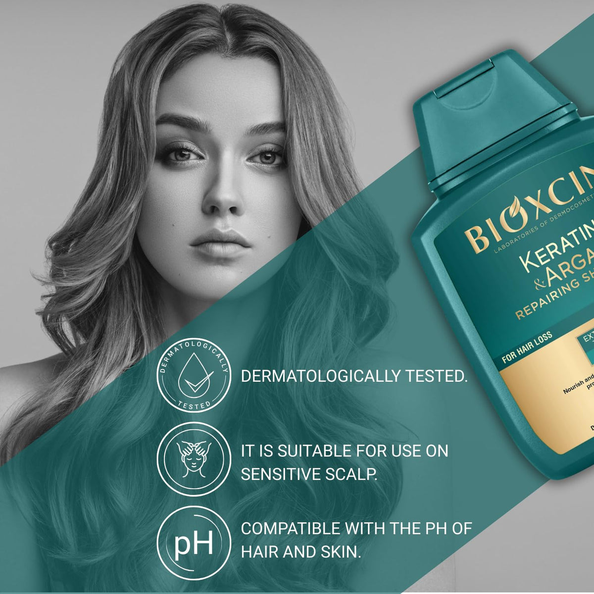 Bioxcin keratin argan shampoo – view 5