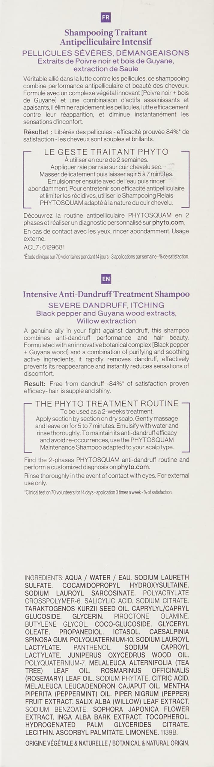 Phytosquam shampoo – view 4