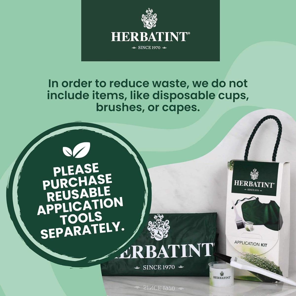 Herbatint Dark Ash Blonde Hair Dye - Natural, Ammonia-Free Hair Coloring with Aloe Vera by Beauty Care Bag