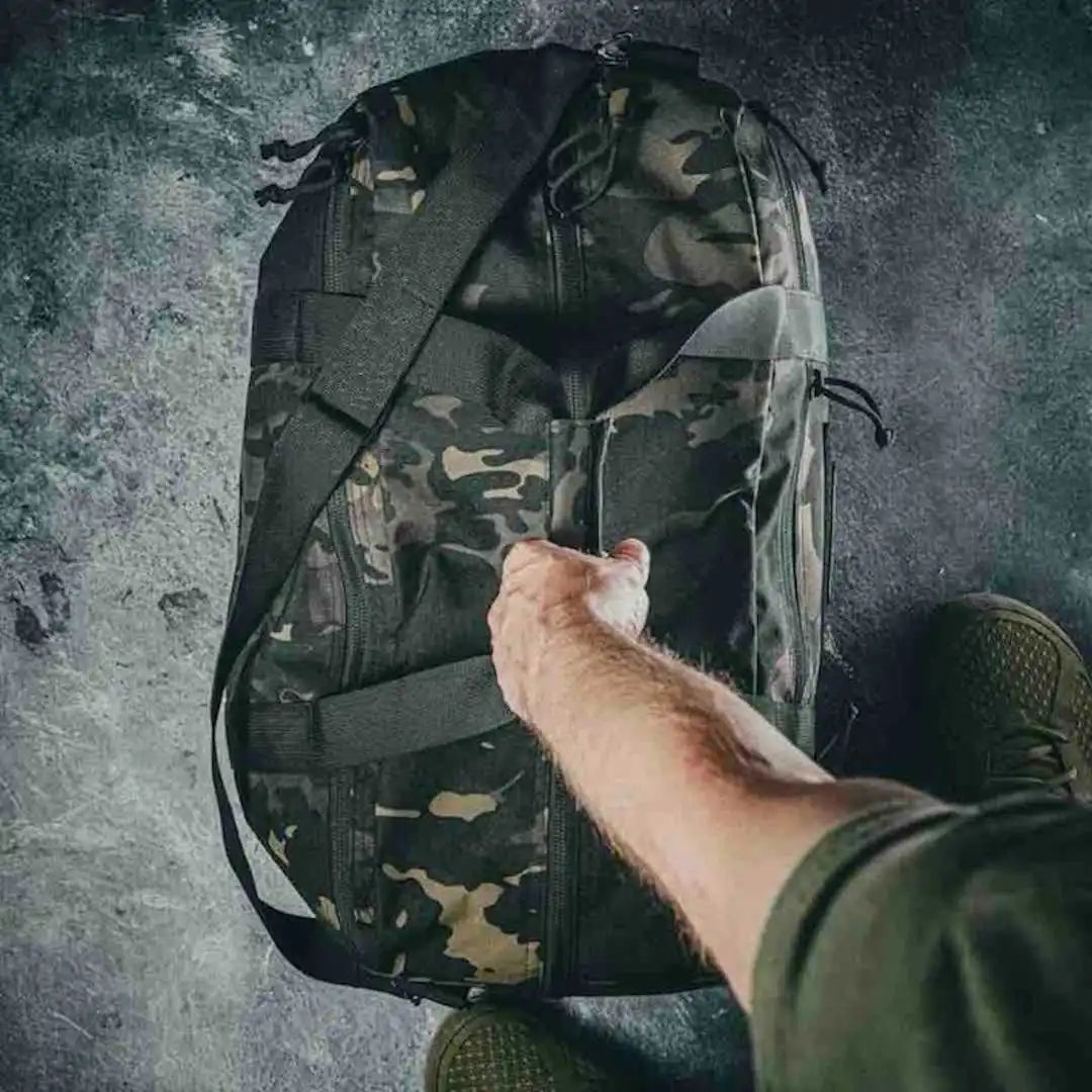 72-Hour 500D Cordura Duffle Bag by Recycled Firefighter