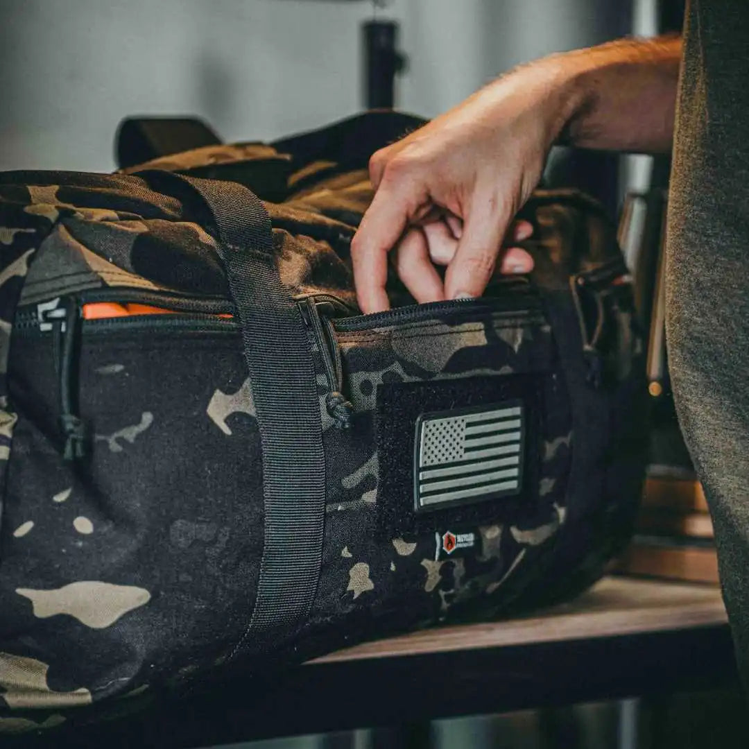 72-Hour 500D Cordura Duffle Bag by Recycled Firefighter