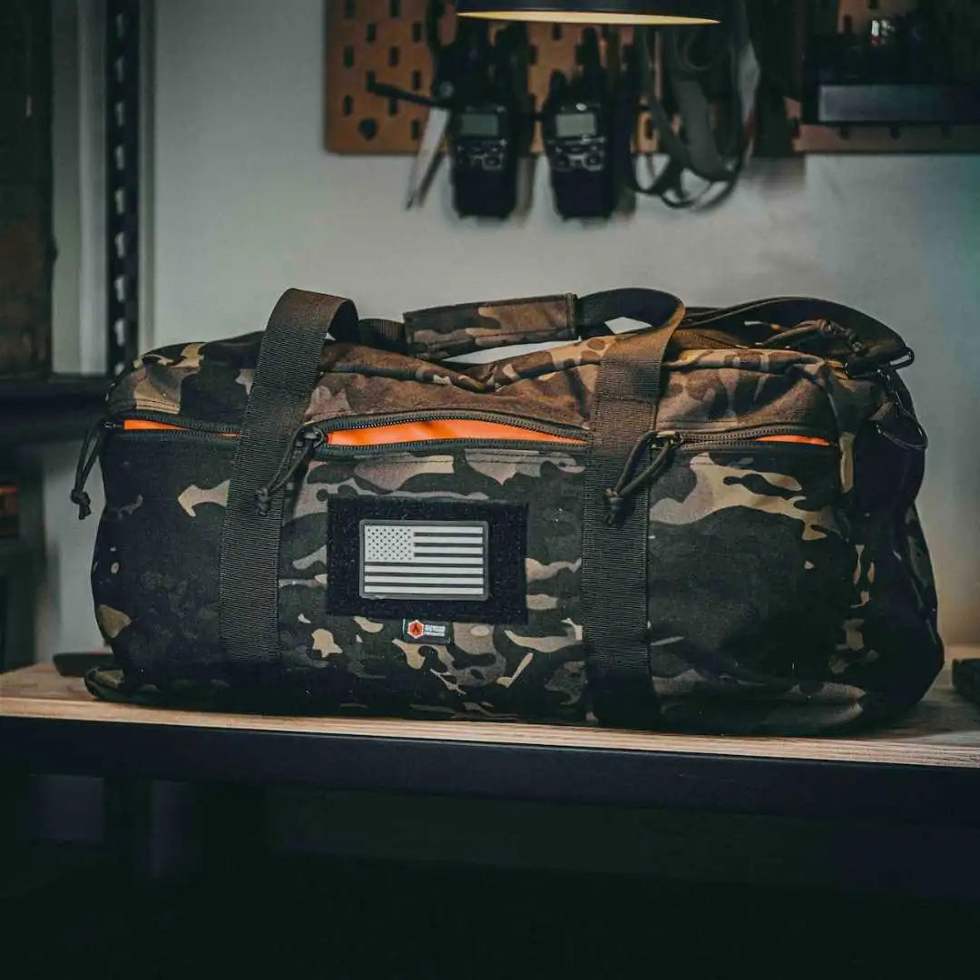 72-Hour 500D Cordura Duffle Bag by Recycled Firefighter