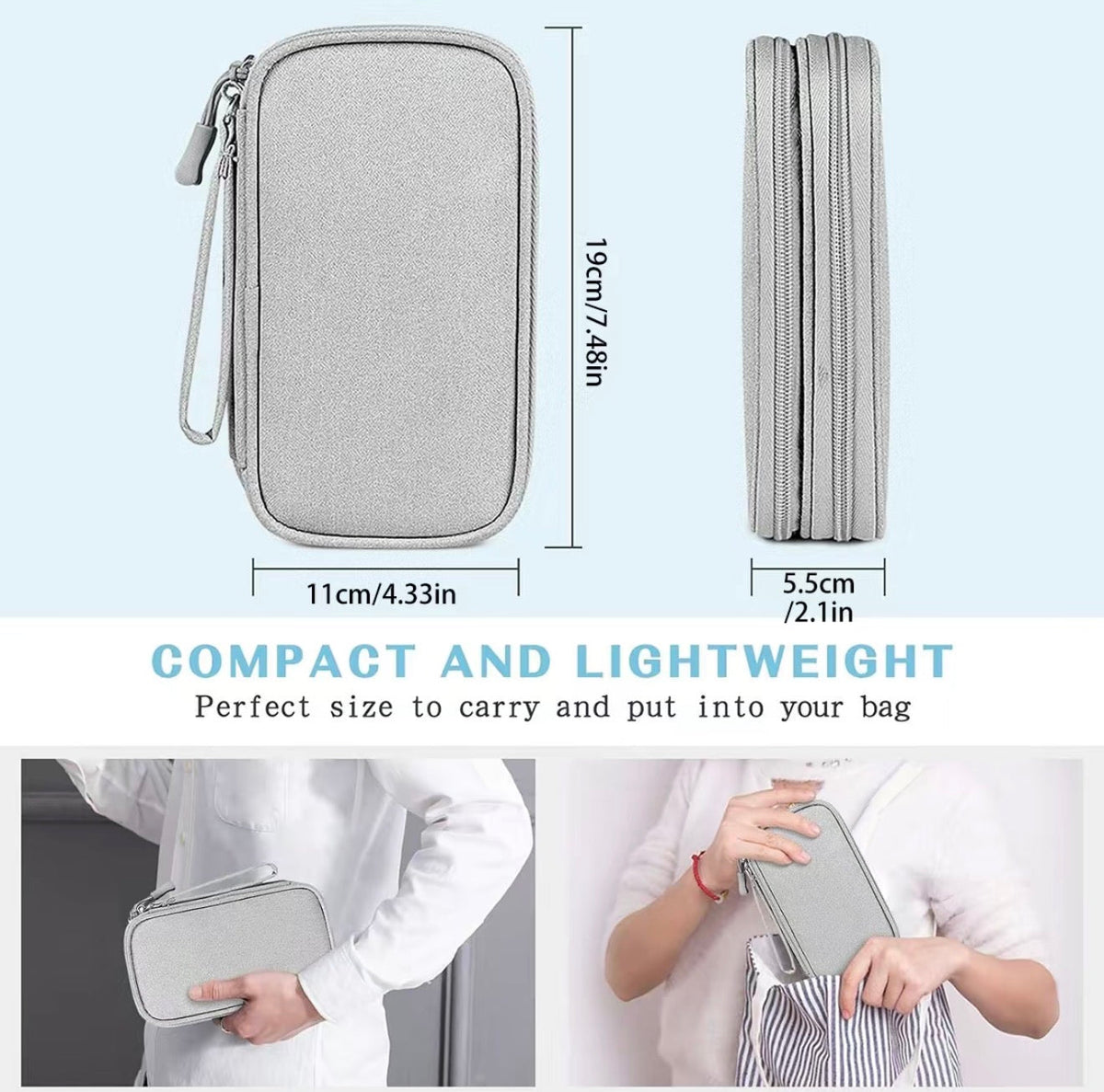 TechNest Travel Organizer Pouch by V.I.P Digital Presence