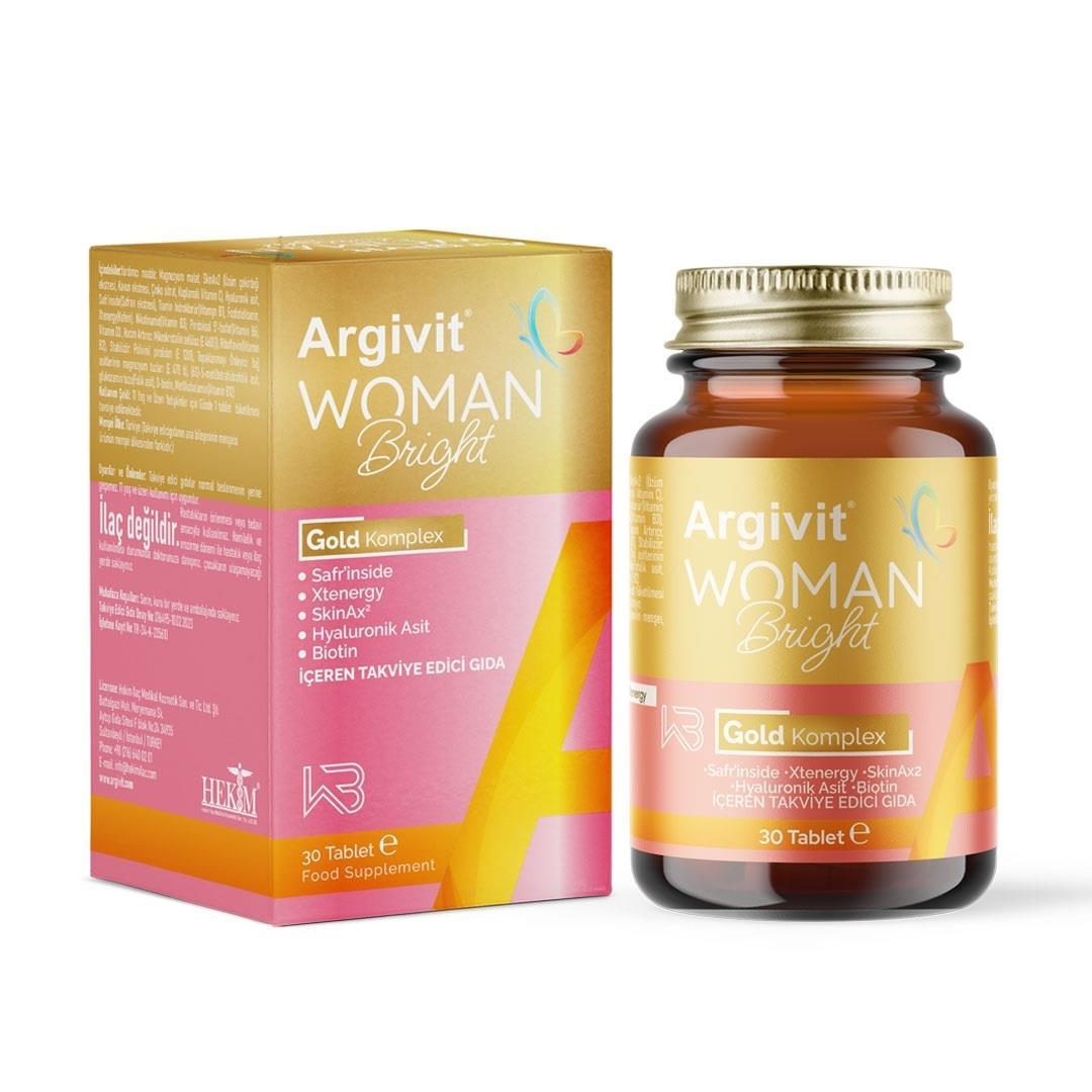 Argivit Women's - Women Bright 30 Tablet by Beauty Care Bag