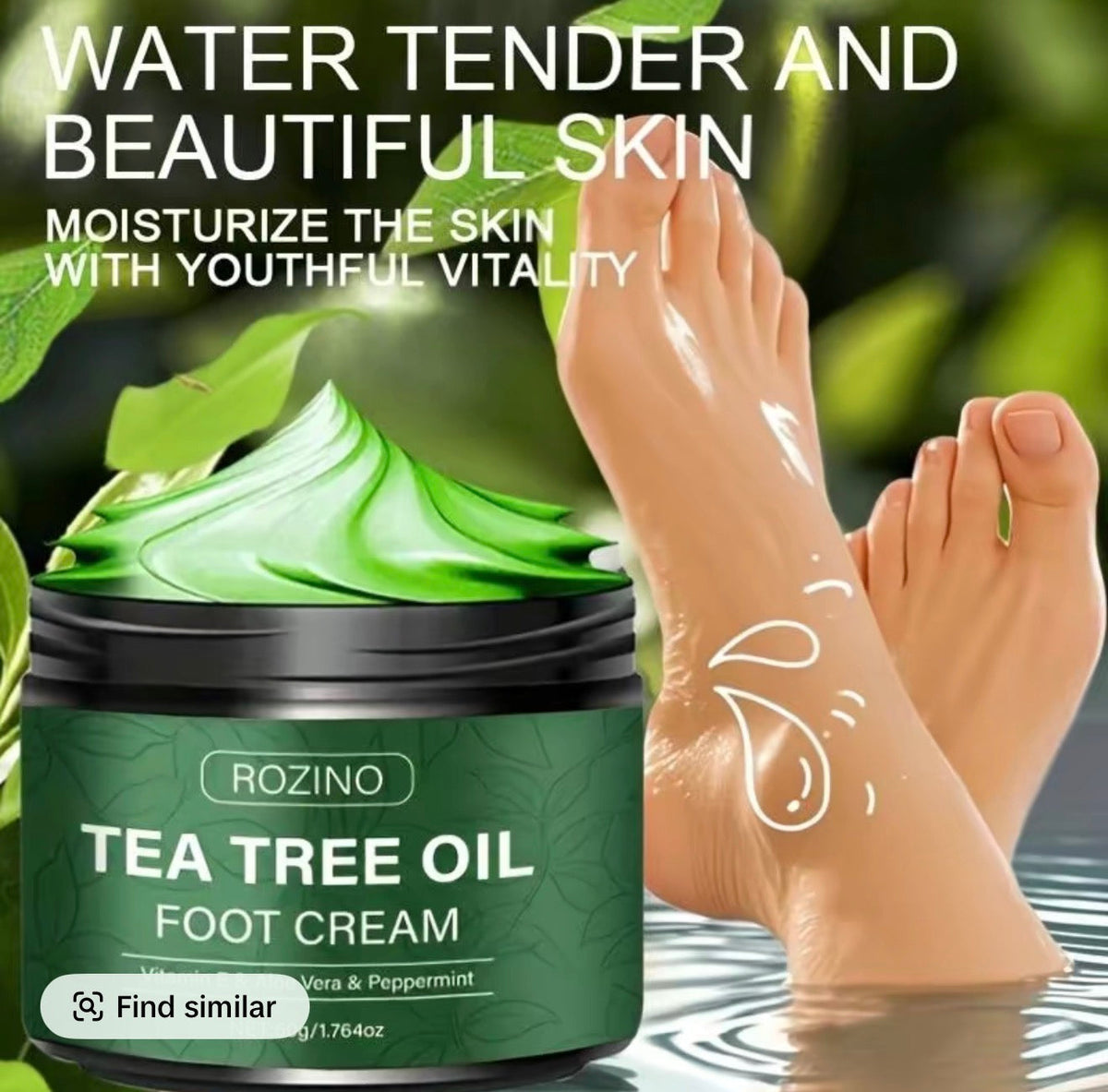 FootRelief Tea Tree Cream by V.I.P Digital Presence
