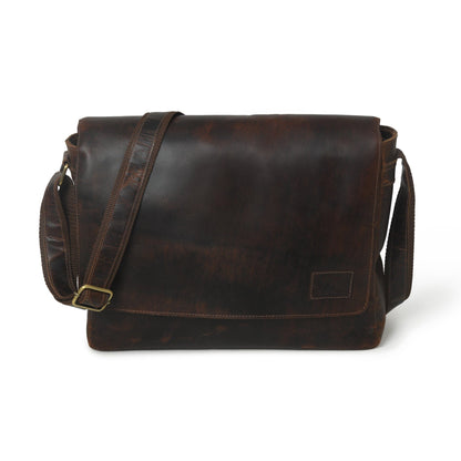 Kayden Messenger Bag by Classy Leather Bags