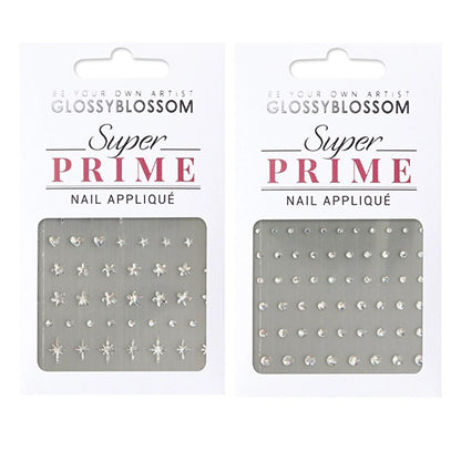 Glossy Blossom Hologram Nail Stickers 1 Piece by Beauty Care Bag