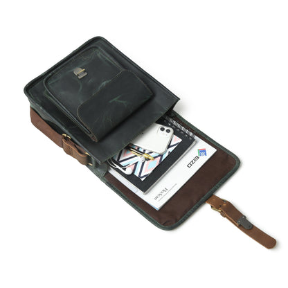 Daily Companion Messenger Bag by Classy Leather Bags