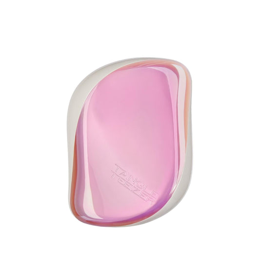 Tangle Teezer Compact Styler brush in holographic pink