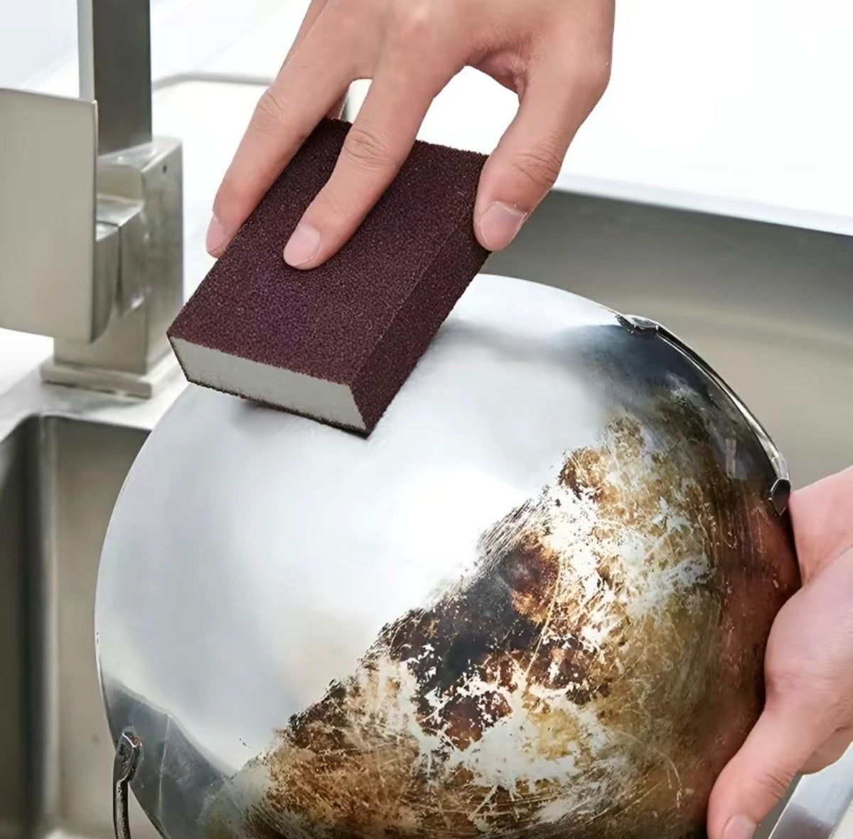 SparkScrub Emery Cleaning Sponge by V.I.P Digital Presence