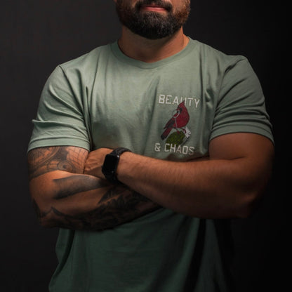 "Beauty and Chaos 2.0"- Tee by Tango Charlie Apparel