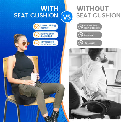 RoadEase Seat Cushion by V.I.P Digital Presence
