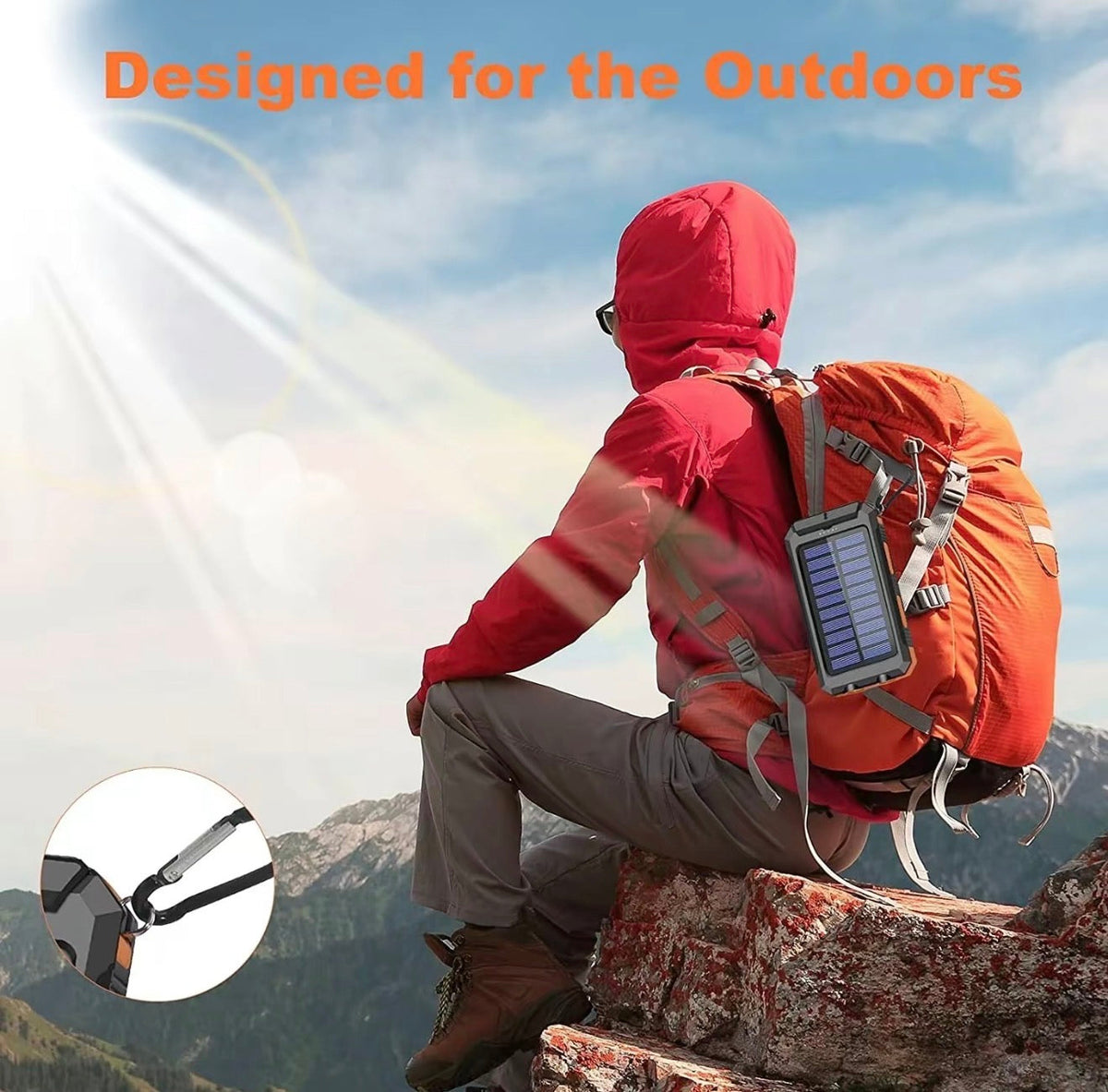 SolarCharge Outdoor Power Bank by V.I.P Digital Presence