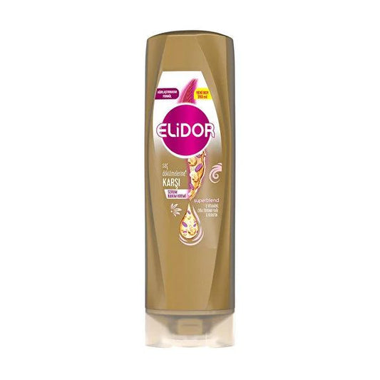 Elidor Hair Care Serum for Dark Hair - Nourishing Chia Seed Oil & Keratin Treatment, 11.83 fl oz by Beauty Care Bag