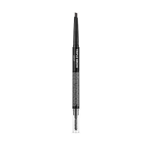 Flormar Triple Brow 3-in-1 eyebrow pencil in 001 Brunette