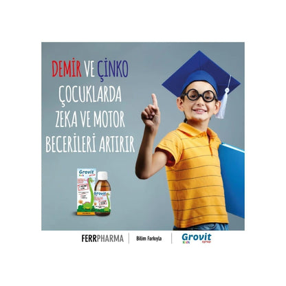 Grovit Kids multivitamin syrup – view 2