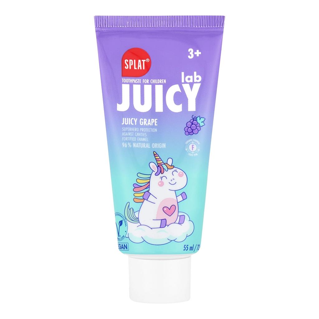 Splat Juicy Lab Grape Kids Toothpaste for Ages 3+ 55 ml by Beauty Care Bag