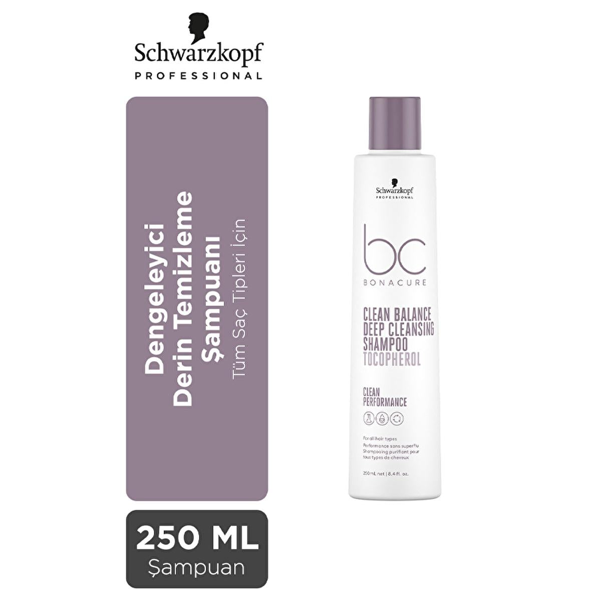 Bonacure deep cleansing shampoo – view 3