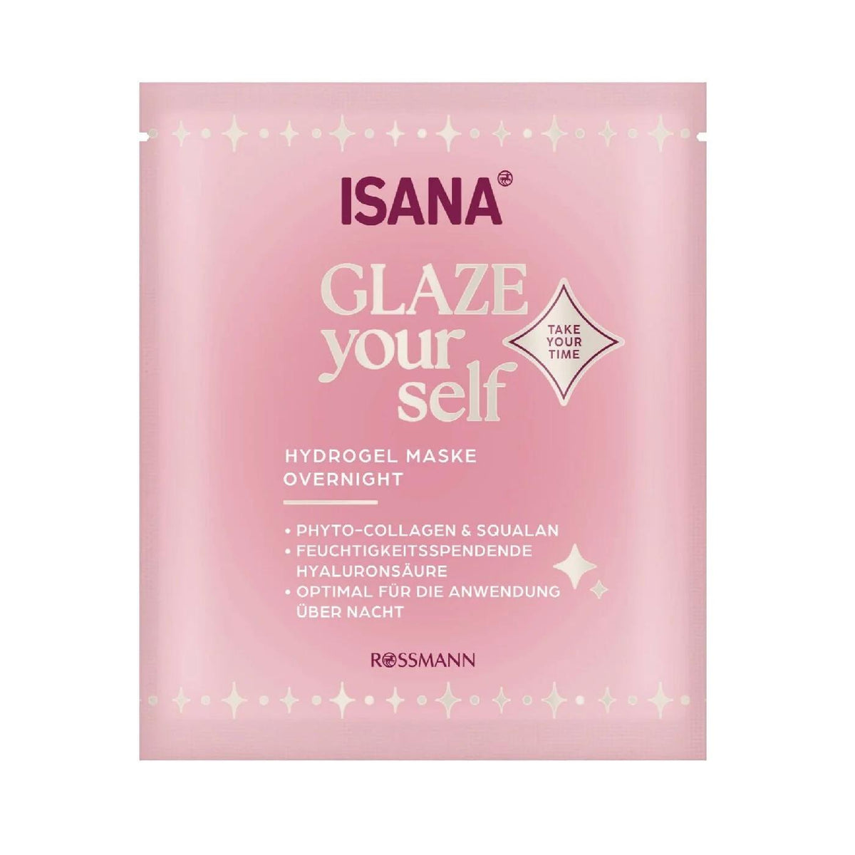 Isana Hydrogel Night Mask with Collagen 1 Pack by Beauty Care Bag