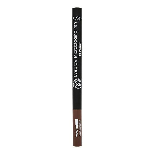 Rival Microblading Eyebrow Pen - Peanut Shade for Natural Definition | Long-Lasting Liquid Brow Filler & Shaper by Beauty Care Bag