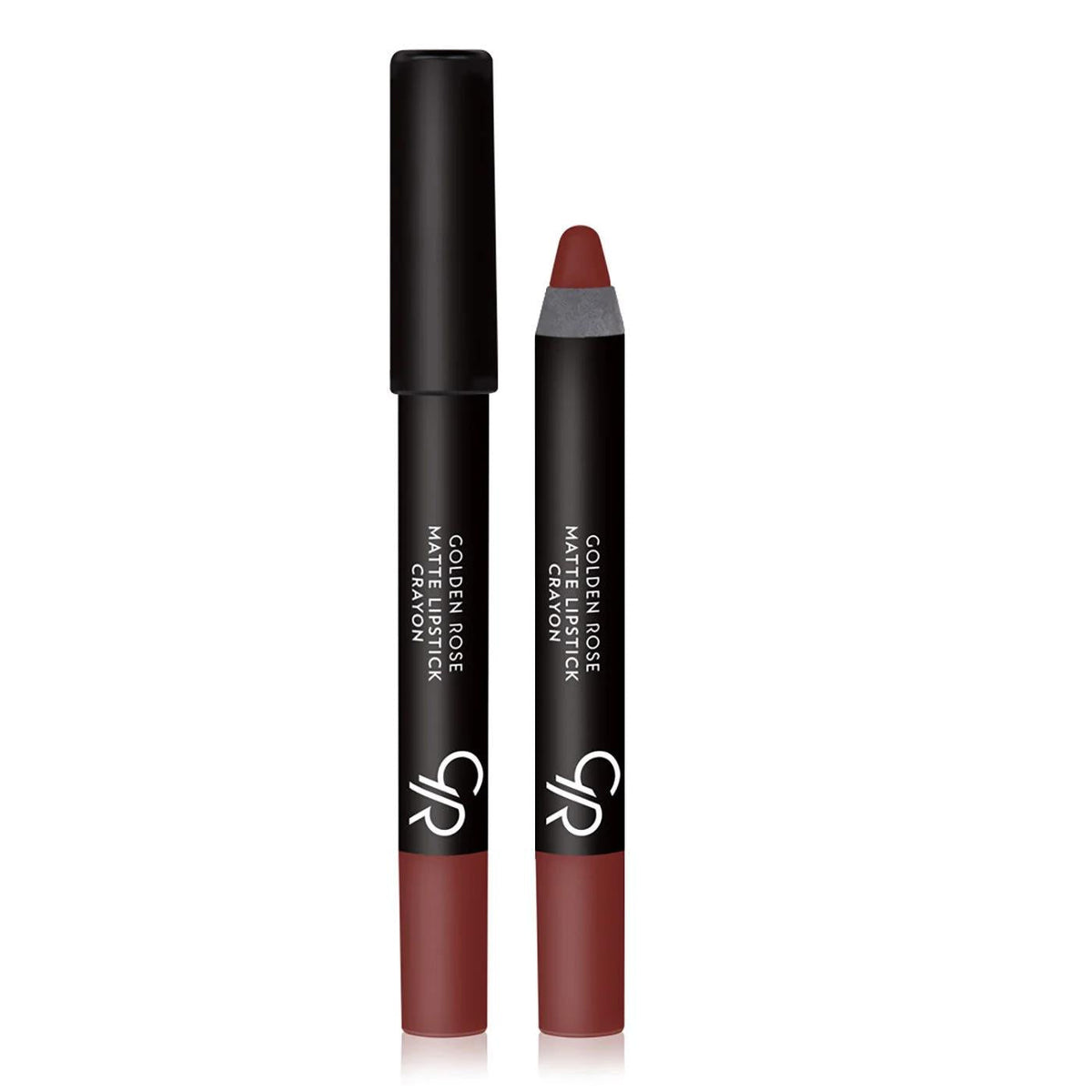 Golden Rose Matte Crayon Lipstick 01 Velvet Finish 3.5g by Beauty Care Bag