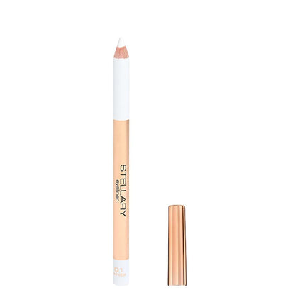 Stellary Eyeliner Pencil 01 White Smooth Wear by Beauty Care Bag