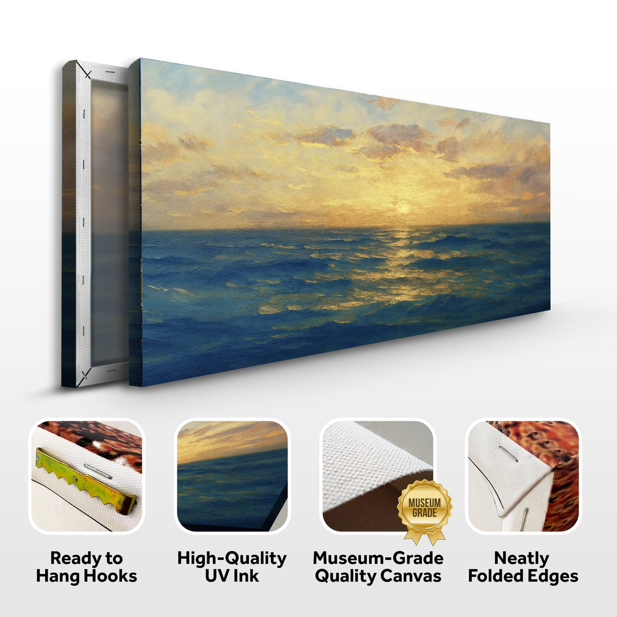Waterscape Abstract Wall Art VII by Tailored Canvases