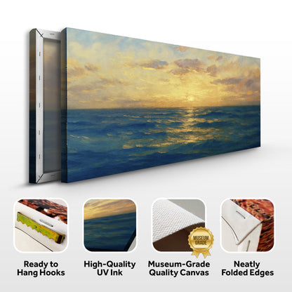 Waterscape Abstract Wall Art VII by Tailored Canvases