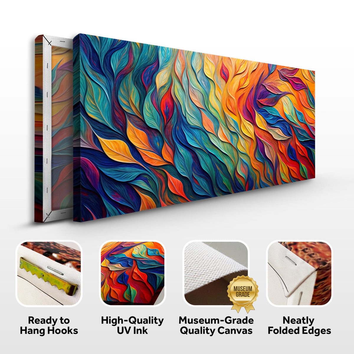 Chroma Whispers Wall Art by Tailored Canvases