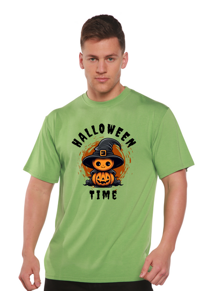 Halloween Time unisex bamboo graphic T-shirt – view 2