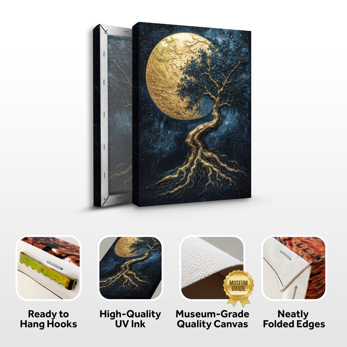 Lunar Tree of Life Wall Art by Tailored Canvases