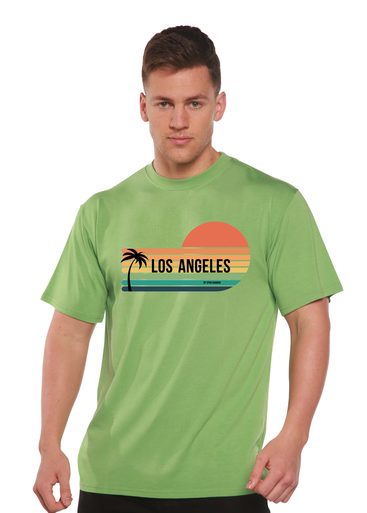 Los Angeles unisex bamboo graphic T-shirt – view 12