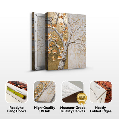 Ivory Seasons Wall Art by Tailored Canvases