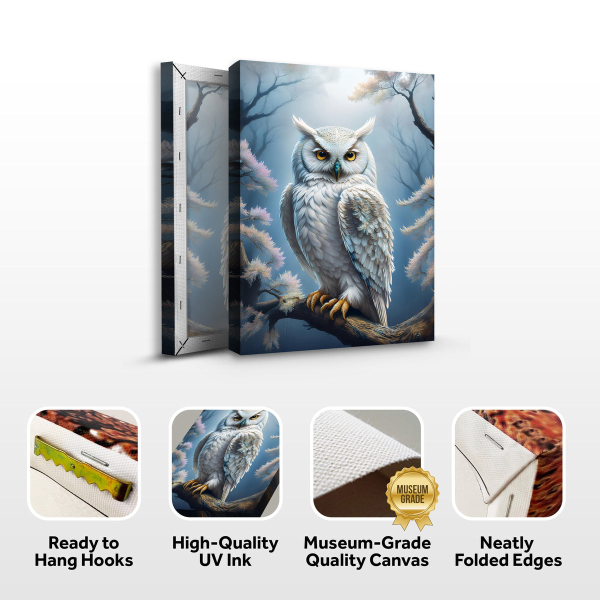 Owl Wall Art II by Tailored Canvases