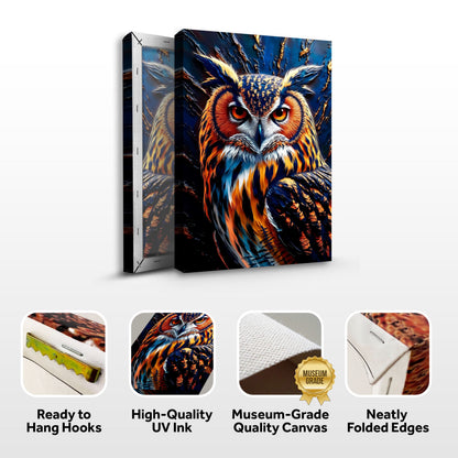 Abstract Owl Wall Art by Tailored Canvases